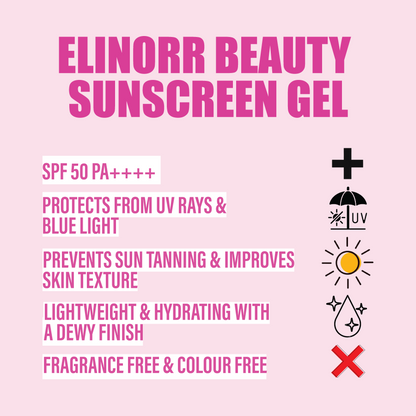 Sunscreen Gel SPF 50 PA++++